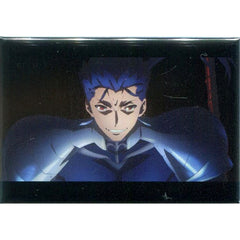 Fate/stay night: Heaven's Feel III. spring song Lancer I.Presage Flower Metallic Square Can Badge All Characters Collection Ufotable Cafe 1st Limited Buttons [USED]