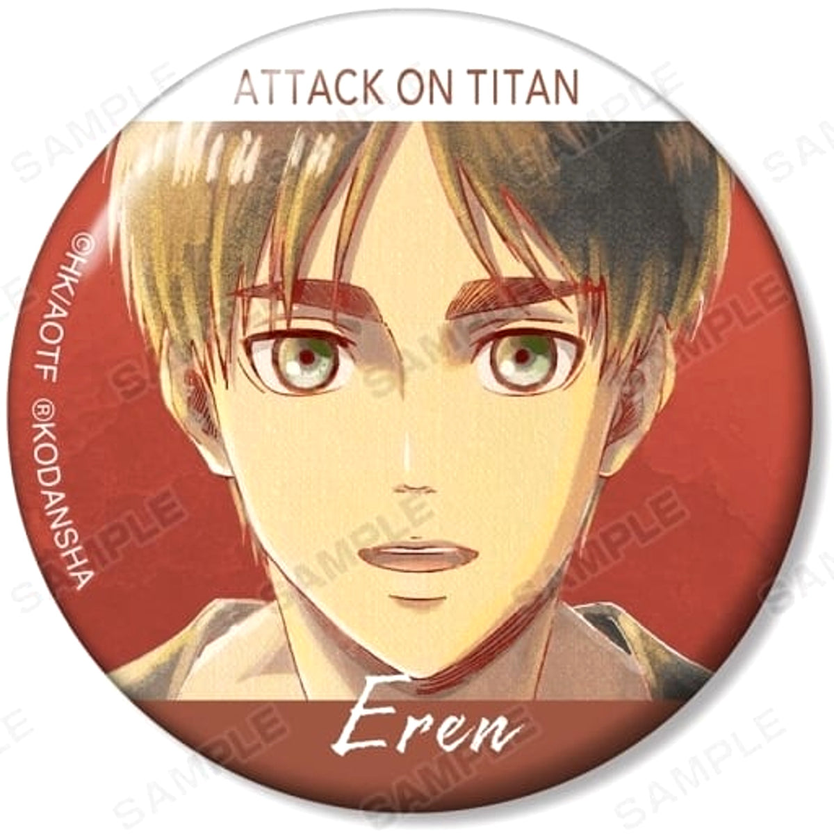 Attack on Titan Ellen Yeager Ani-Art Trading Can Badge Vol.3 Buttons [USED]