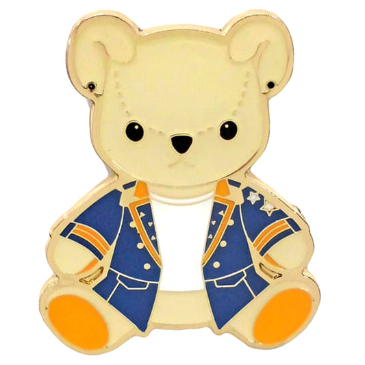 Uta no Prince Sama Ren Jinguji Pins Collection Kuma Pri Ver. Shining All-Star Shop Limited Pins [USED]