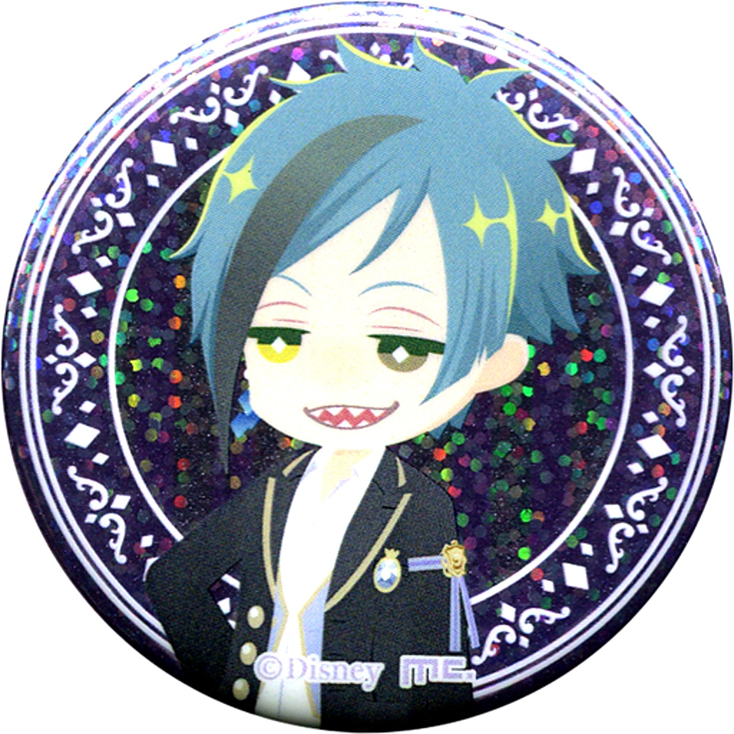Floyd Leech Disney Twisted-Wonderland Glitter Button Collection POP UP STORE in Loft [USED]