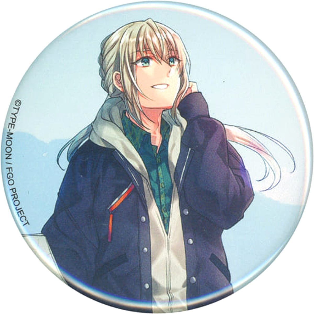 Fate/Grand Order Saber/Bedivere Spirit Origin Summon Can Badge A 5th Anniversary Under The Same Sky Limited Buttons [USED]