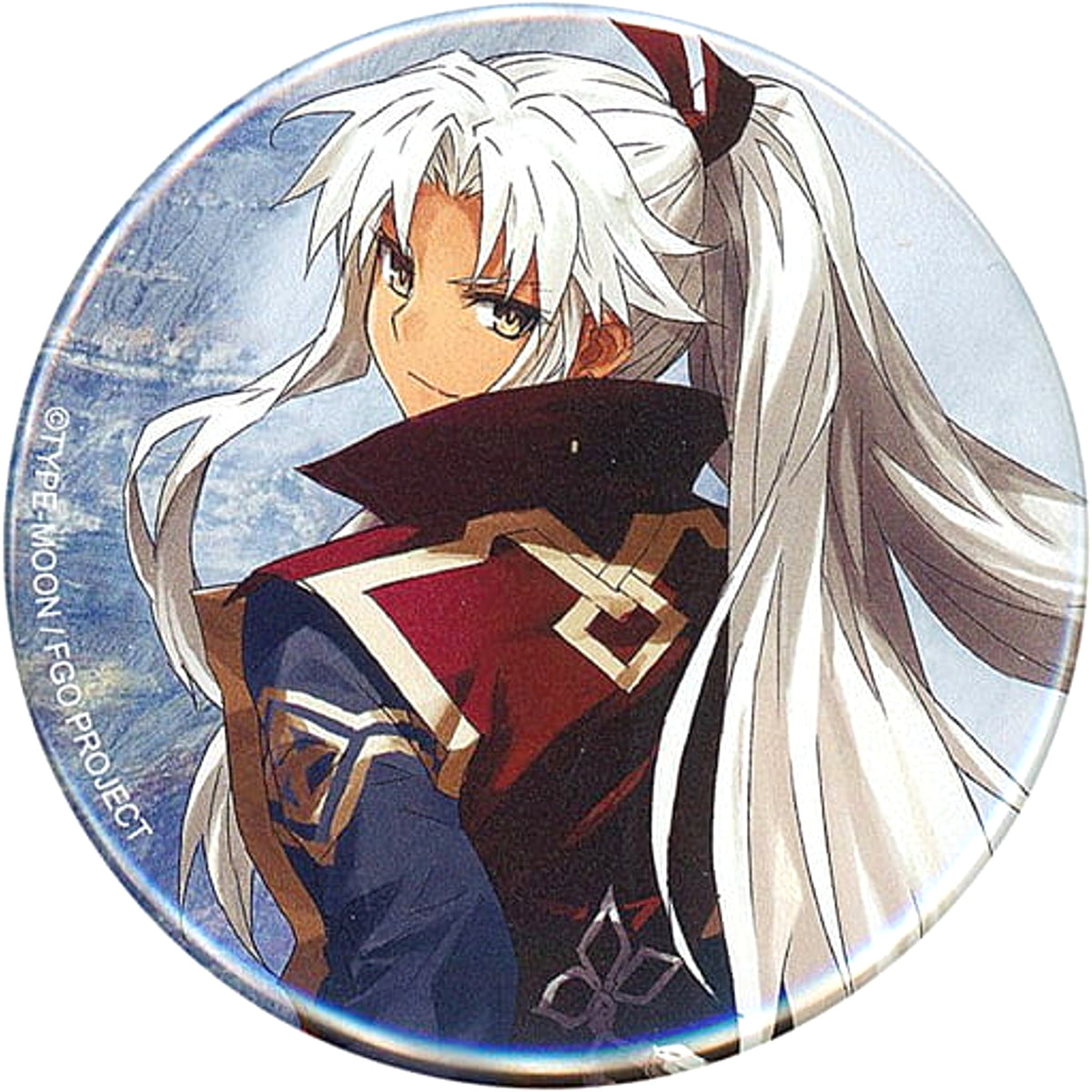 Fate/Grand Order Ruler/Shiro Amakusa Spirit Origin Summon Can Badge B 5th Anniversary Under The Same Sky Limited Buttons [USED]
