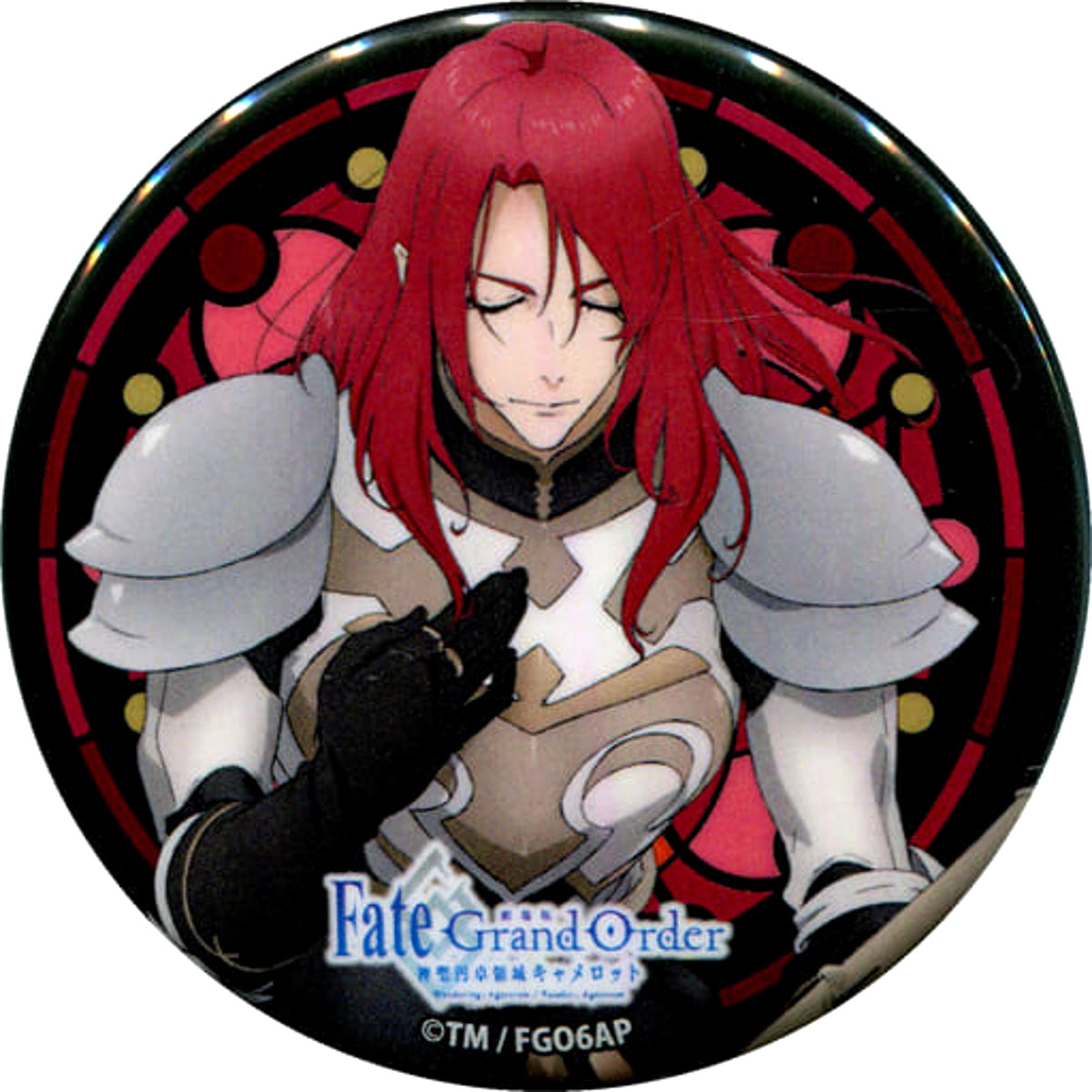 Fate/Grand Order: Divine Realm of the Round Table Camelot Tristan Trading Can Badge Buttons [USED]