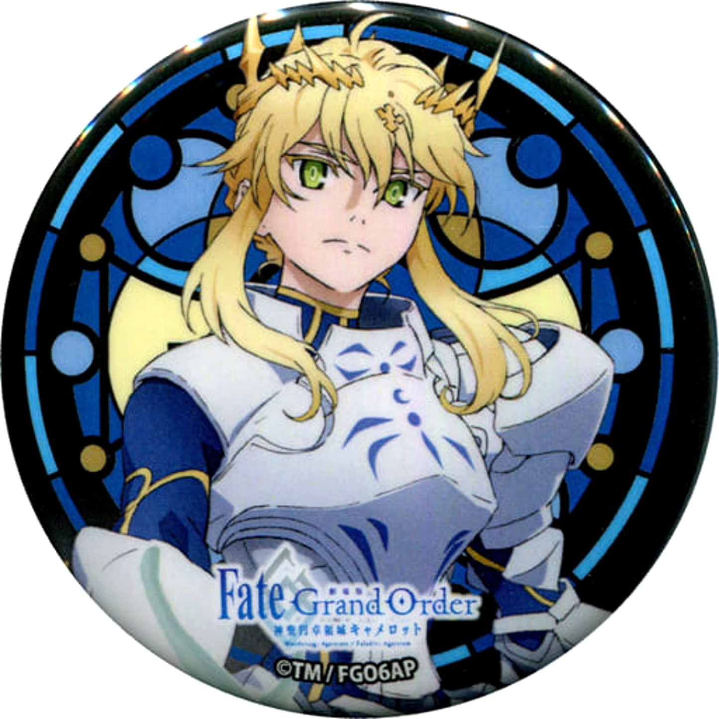 Fate/Grand Order: Divine Realm of the Round Table Camelot Artoria Pendragon Trading Can Badge Buttons [USED]