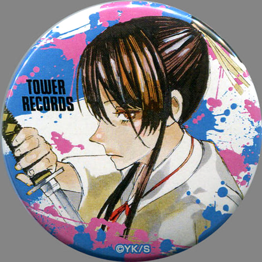 Jigokuraku Sagiri Yamada Asaemon Can Badge Collection Two Dai Genga Exhibition in Tower Records Shibuya Limited Buttons [USED]