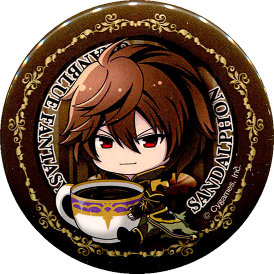 Granblue Fantasy Sandalphon Gyugyutto Trading Can Badge Buttons [USED]