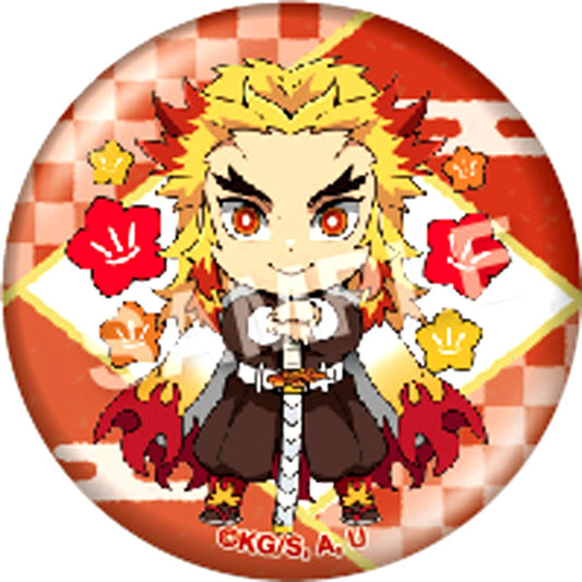 Kyojuro Rengoku Demon Slayer: Kimetsu no Yaiba Eformed Deco Button 6th Round Normal Ver. [USED]