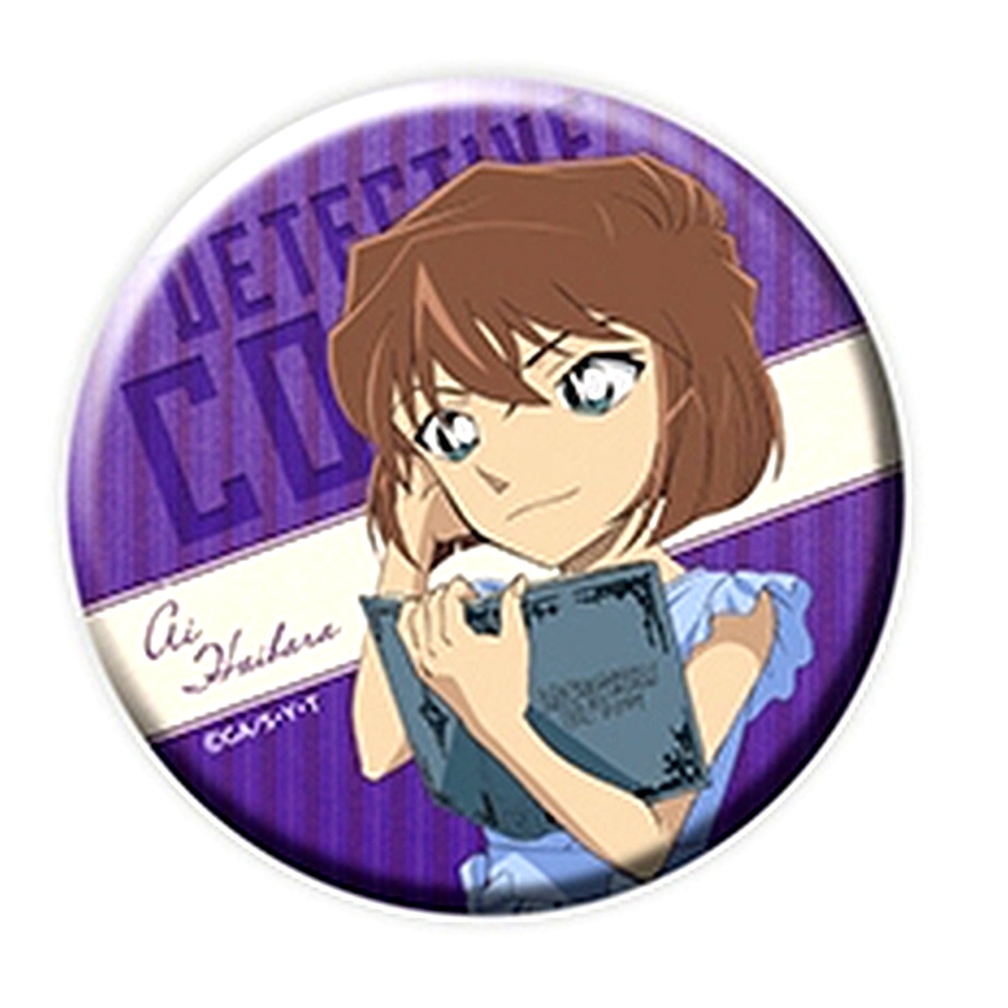 Ai Haibara Detective Conan Button Plus Reading Ver. [USED]