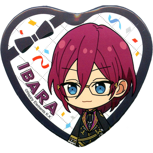 Ibara Saegusa Ensemble Stars!! HAPPY NEW TERM!! Heart Badge Group A Marukaku Badge 2020 Ver. Purchase Bonus [USED]