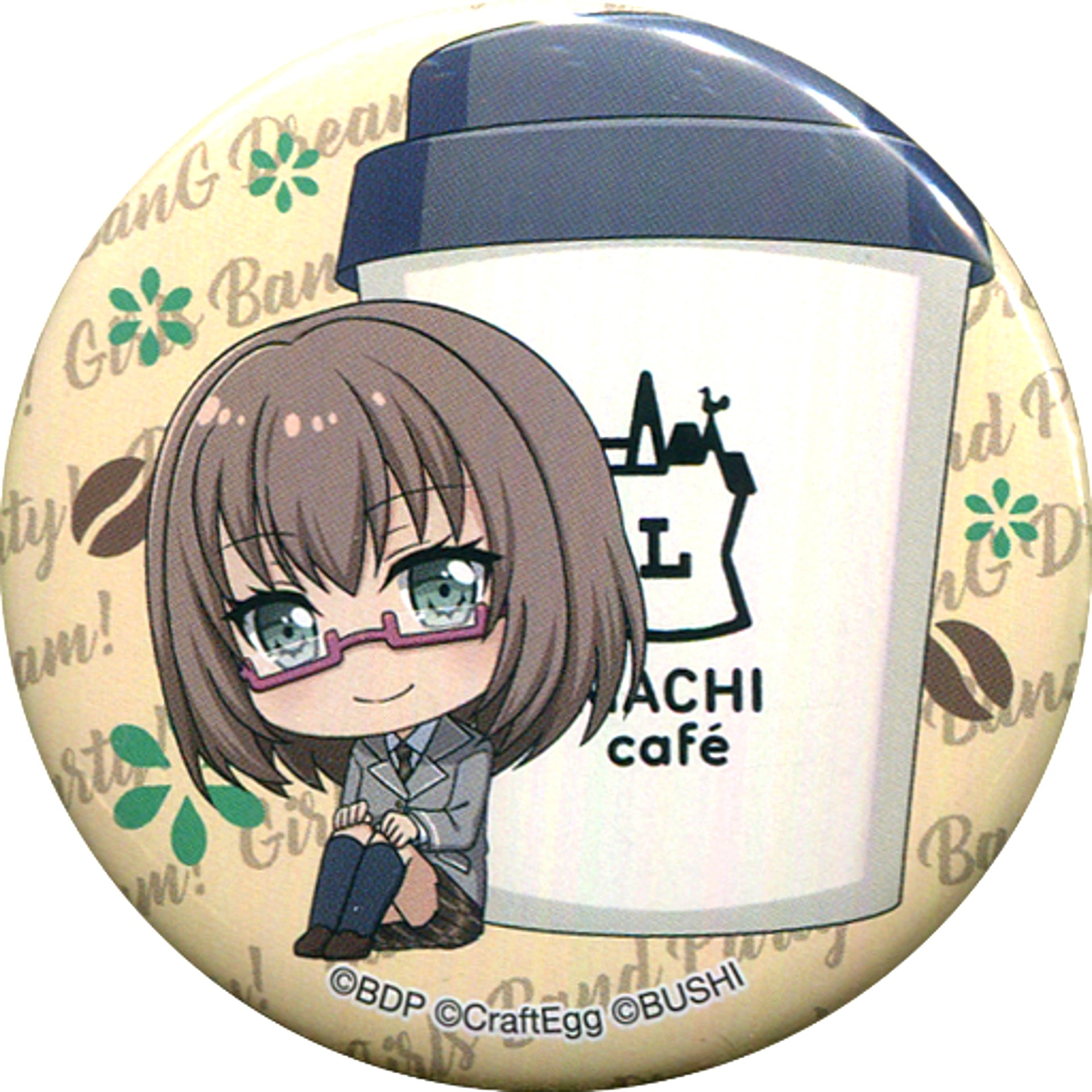 Maya Yamato BanG Dream! Girls Band Party! x Lawson Button [USED]