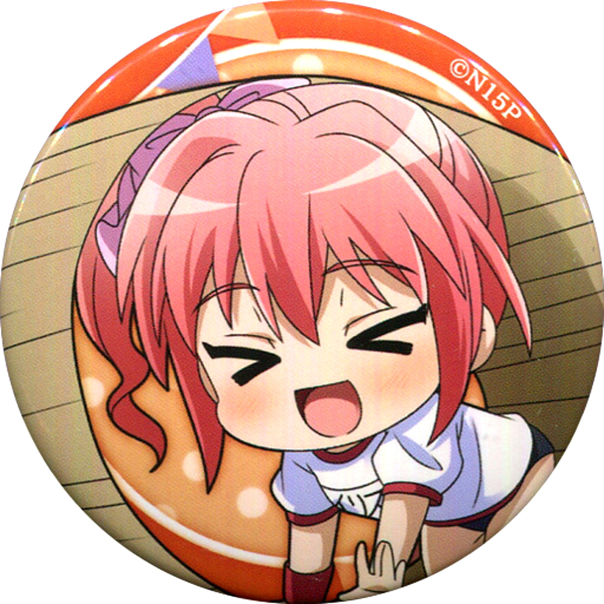 Iris Mini Magical Girl Lyrical Nanoha Chara Badge Collection Button Lyrical Store 2020 Lyrical Sports Festival [USED]