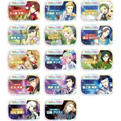 THE IDOLM@STER SideM Riddle Rosehearts & Others Character Badge Collection Produce Result Ver.B All 14 Types Set Buttons [USED]