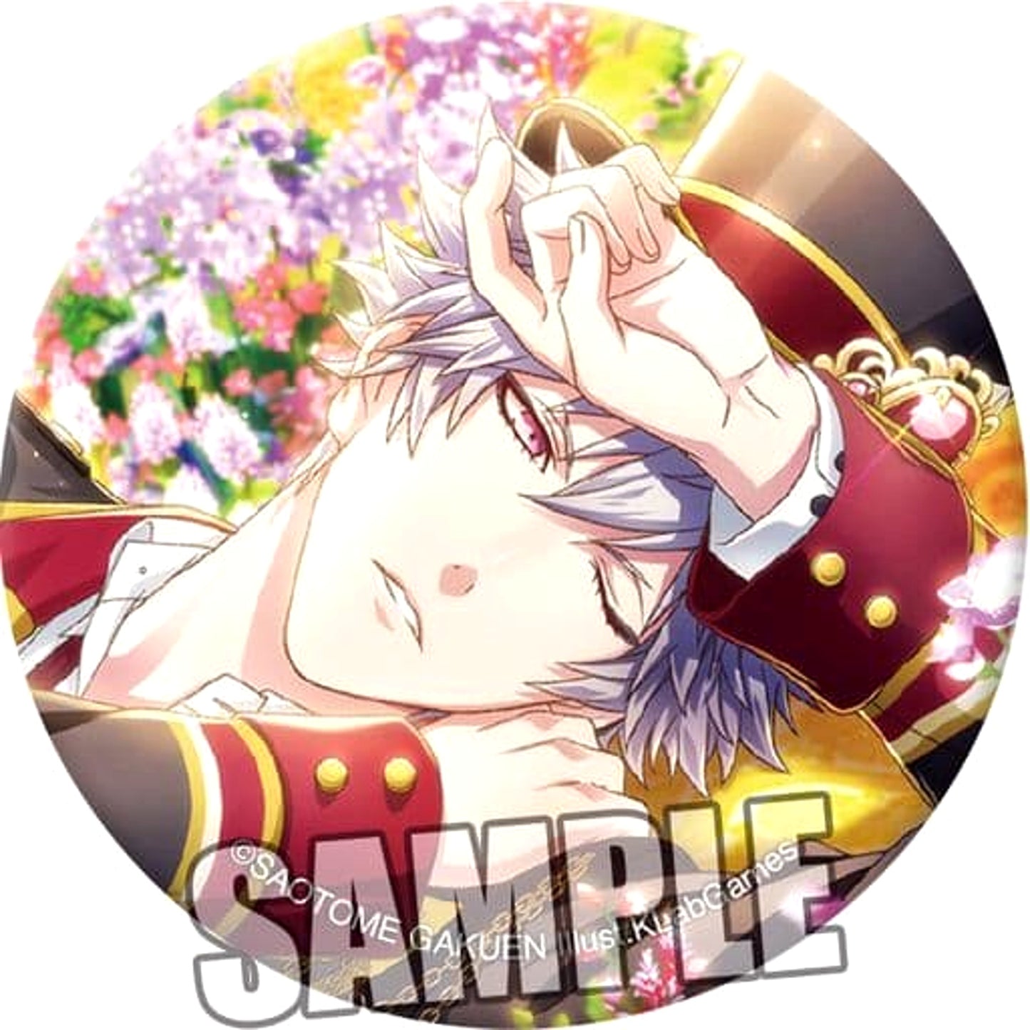Uta no Prince Sama Shining Live Ranmaru Kurosaki Trading Can Badge Be My Partner Ver. Buttons [USED]