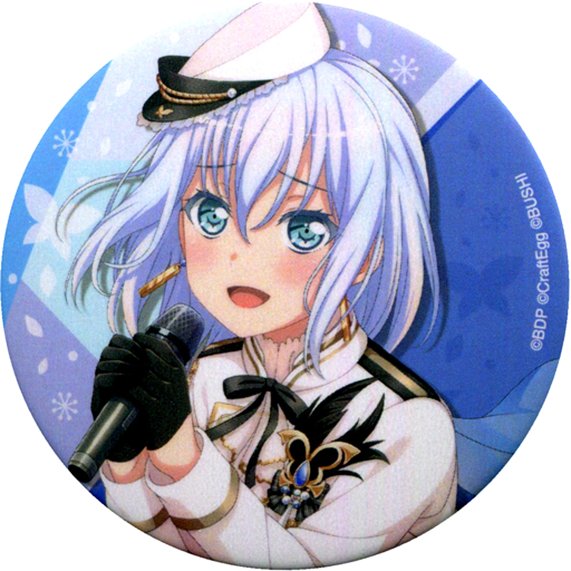 Mashiro Kurata BanG Dream! 8th Star LIVE Commemorative Trading Button [USED]