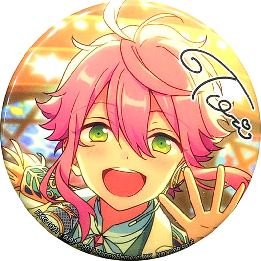 Tori Himemiya Character Round Badge CD Ensemble Stars! Album Series fine Animate Purchase Bonus [USED]