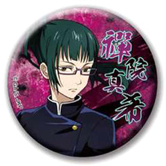 Jujutsu Kaisen Maki Zenin Trading Japanese Paper Can Badge Standing Picture Buttons [USED]