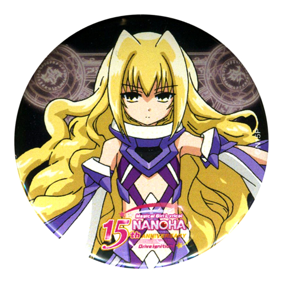 Yuri Eberwein Magical Girl Lyrical Nanoha Button Collab Exclusive Original 15th Anniversary x Meat Bar Nikuson Daitoryo Akihabara Main Store [USED]
