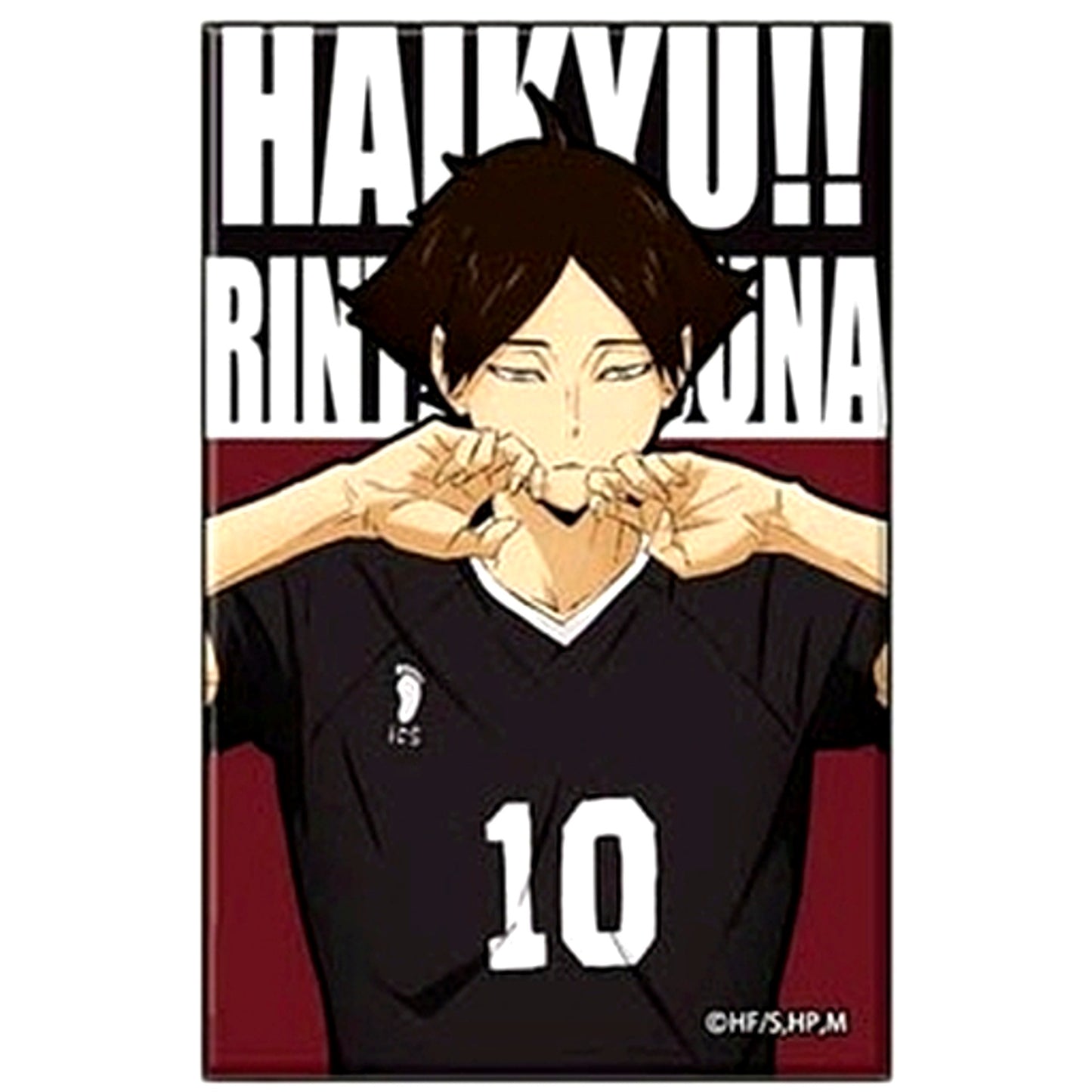Rintaro Suna Haikyu!! TO THE TOP Square Can Badge [USED]
