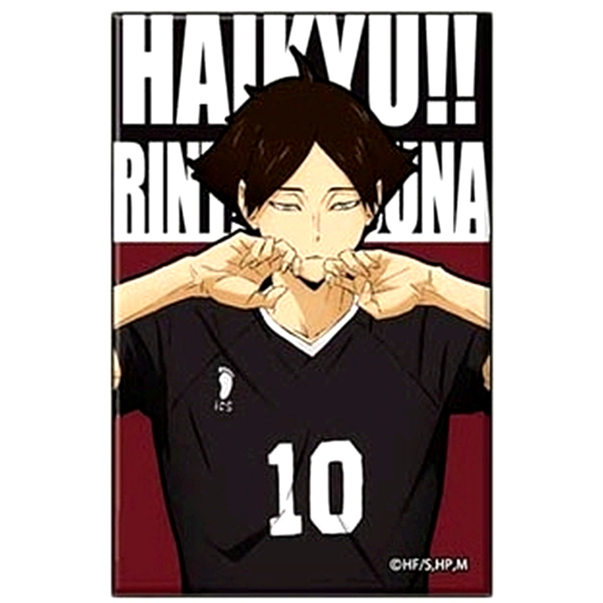 Rintaro Suna Haikyu!! TO THE TOP Square Can Badge [USED]