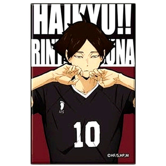 Rintaro Suna Haikyu!! TO THE TOP Square Can Badge [USED]