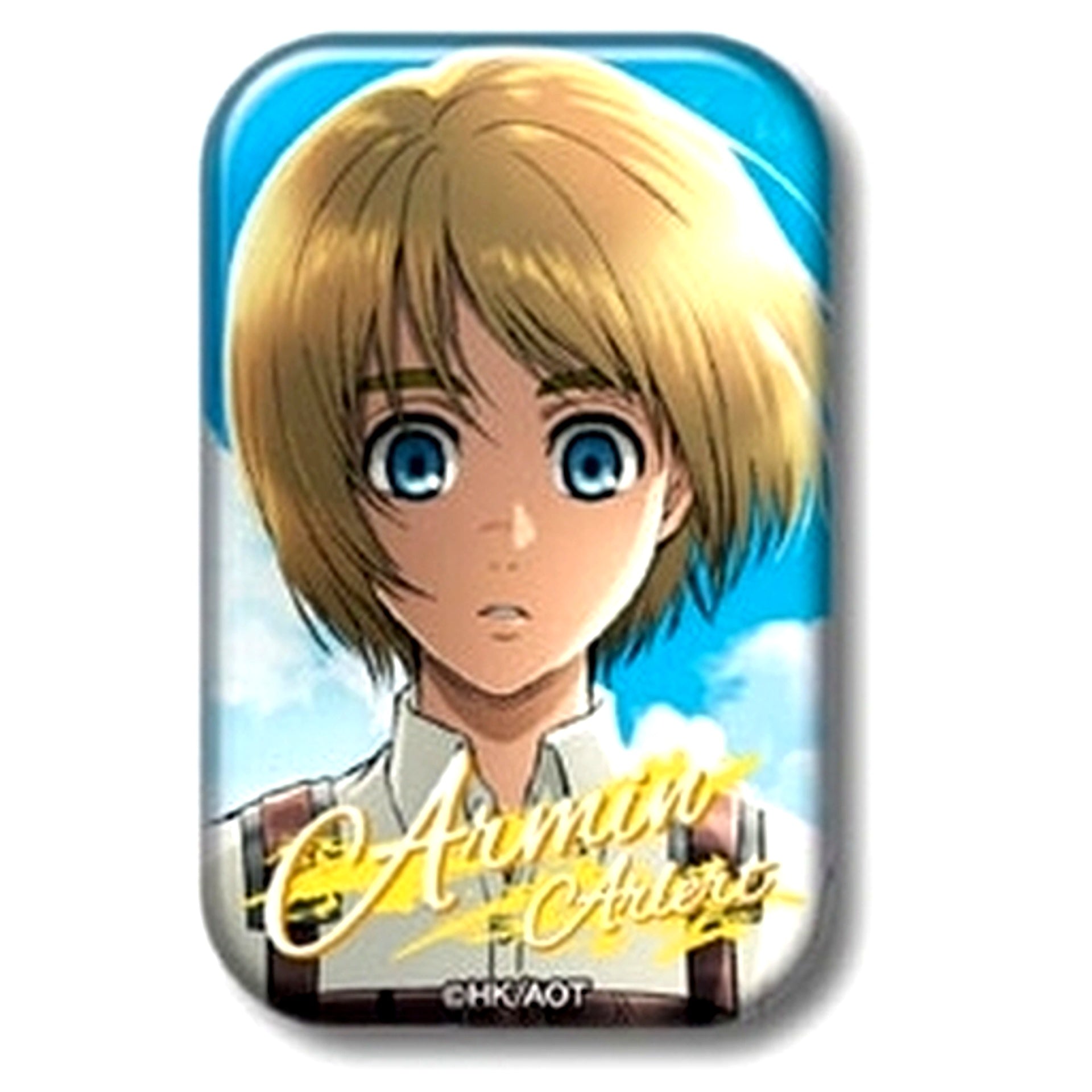 Armin Arlert Attack on Titan Marukaku Badge 2 [USED]
