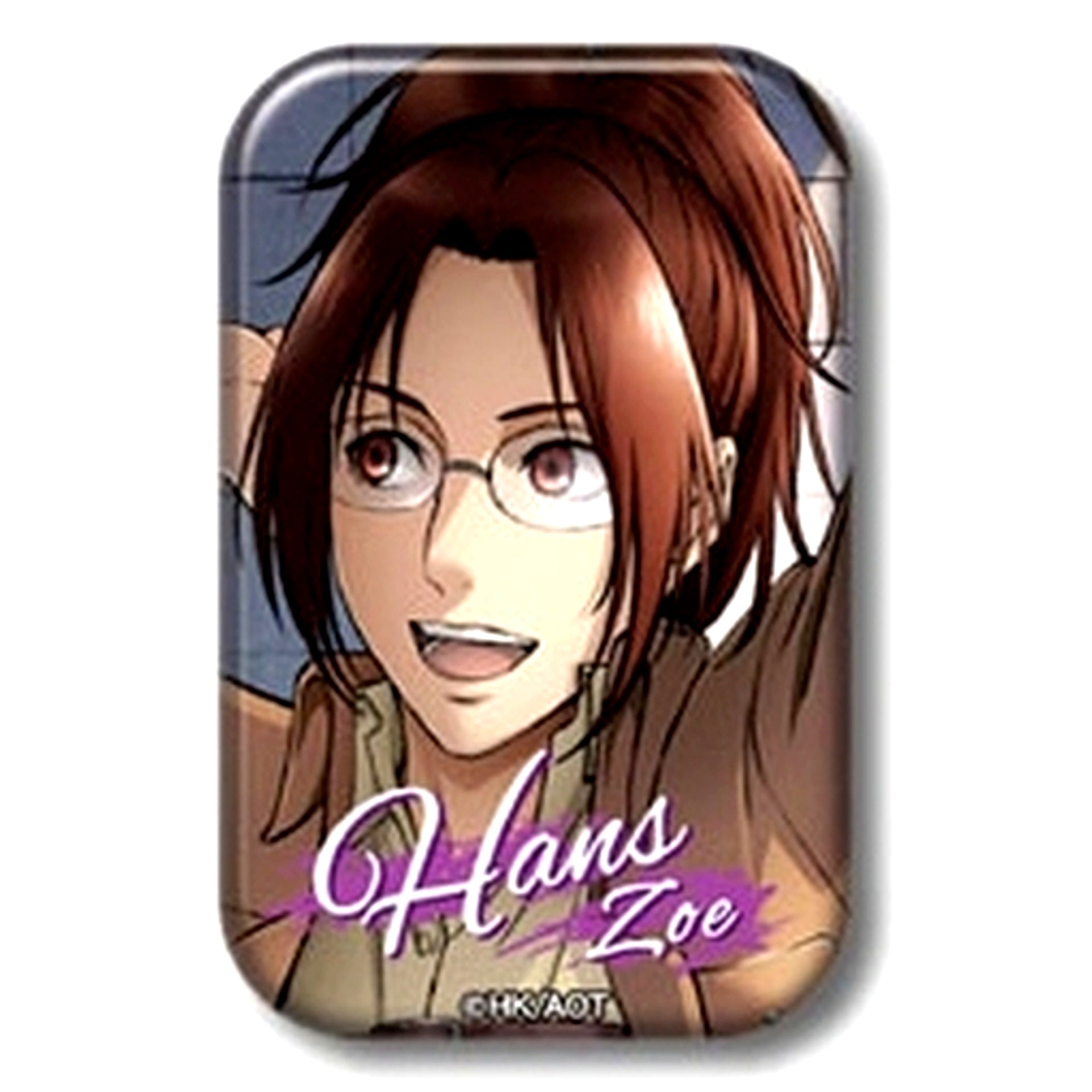 Hange Zoe Attack on Titan Marukaku Badge 2 [USED]