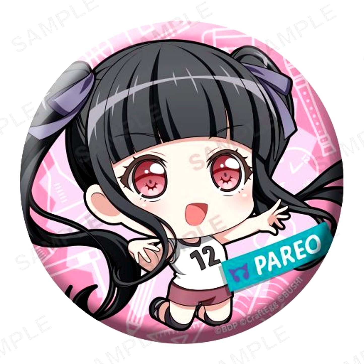 PAREO BanG Dream! Girls Band Party! Trading Button Collection School ver. [USED]