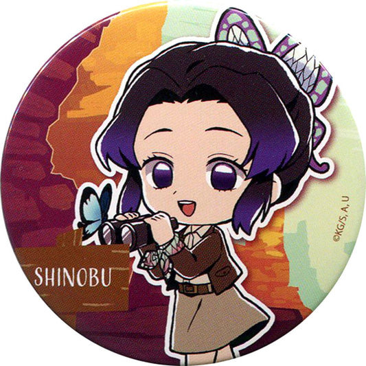 Shinobu Kocho Demon Slayer: Kimetsu no Yaiba x Sunshine City Full Concentration Sun Urban Legend Trading Button Sunshine Aquarium Exclusive [USED]