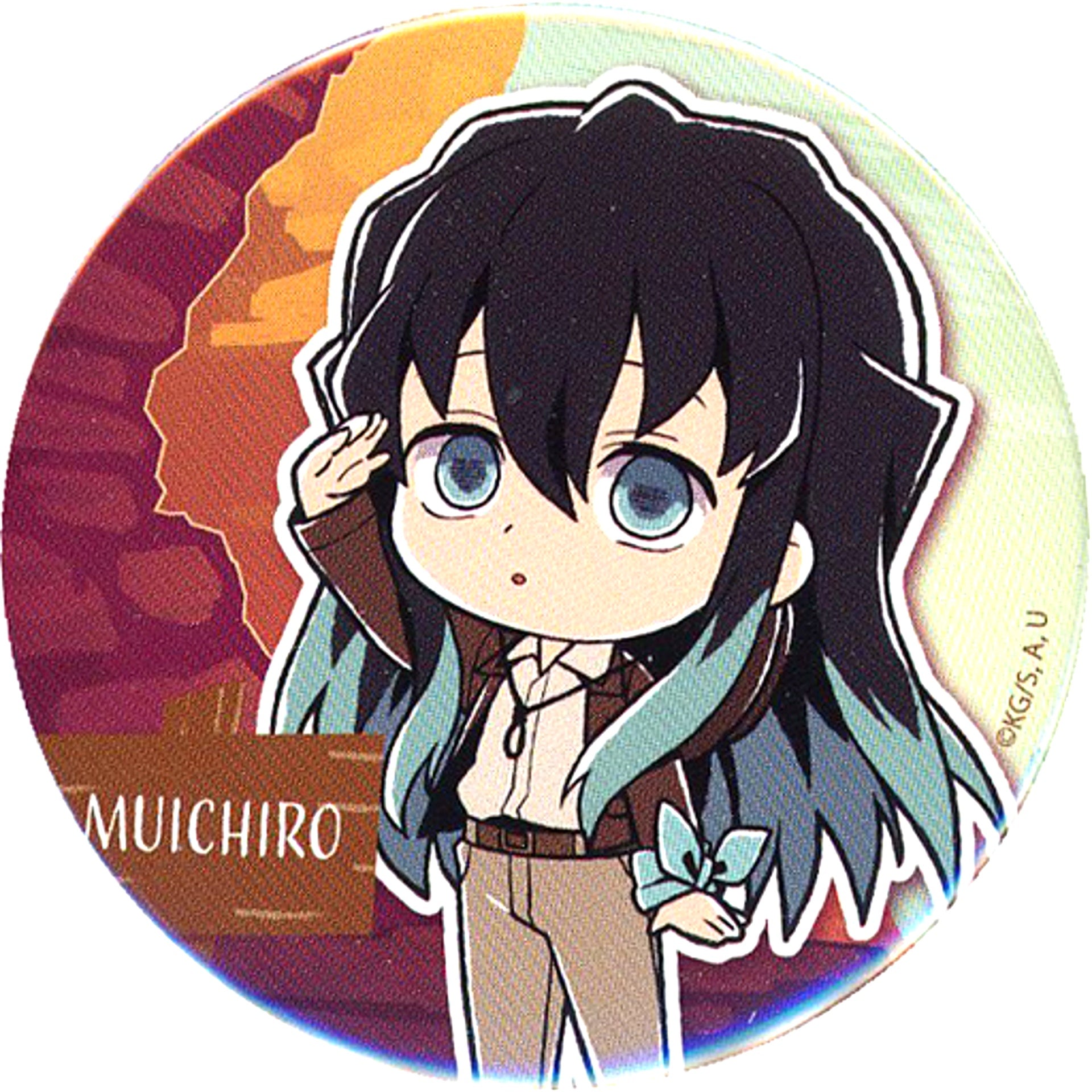 Muichiro Tokito Demon Slayer x Sunshine City Total Concentration! Legend of the Sun City Trading Button Sunshine Aquarium Limited [USED]