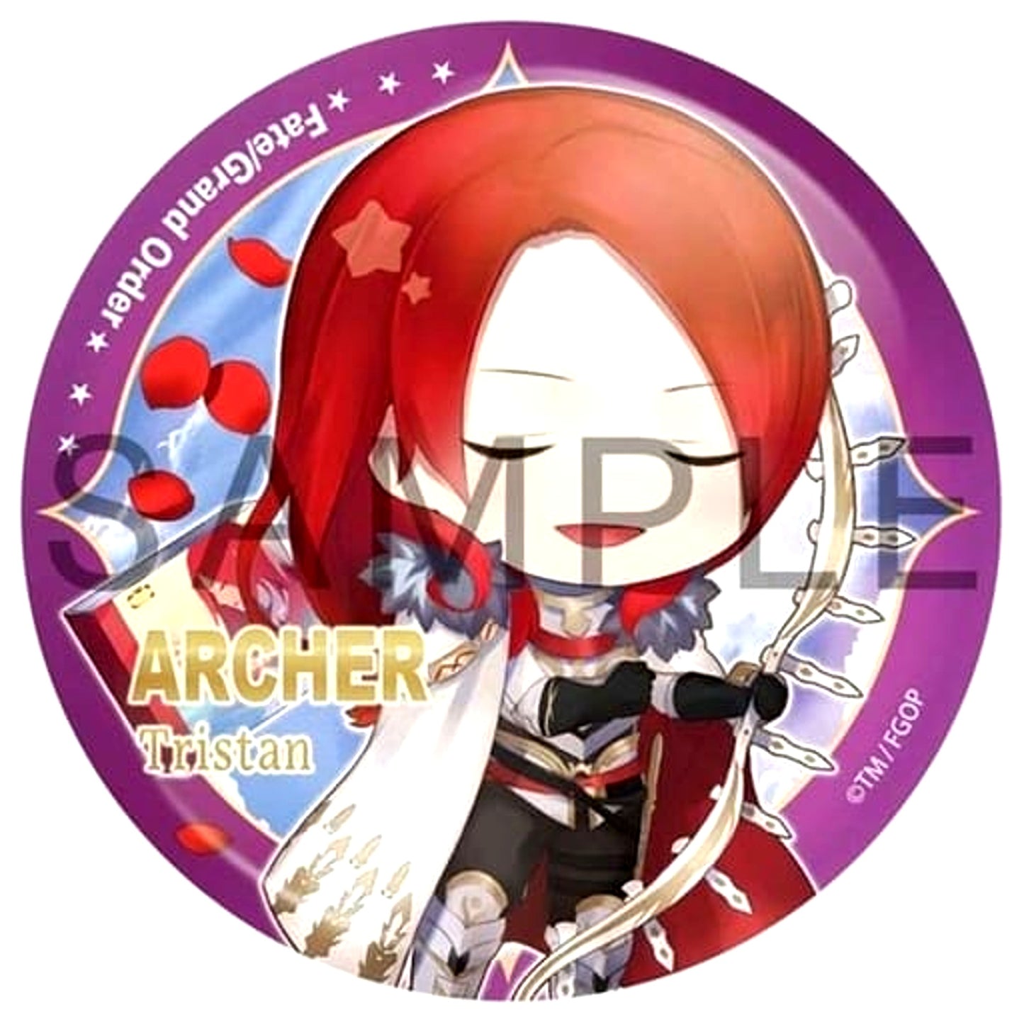 Archer/Tristan Fate/Grand Order CharaToria Can Button Vol.4 [USED]