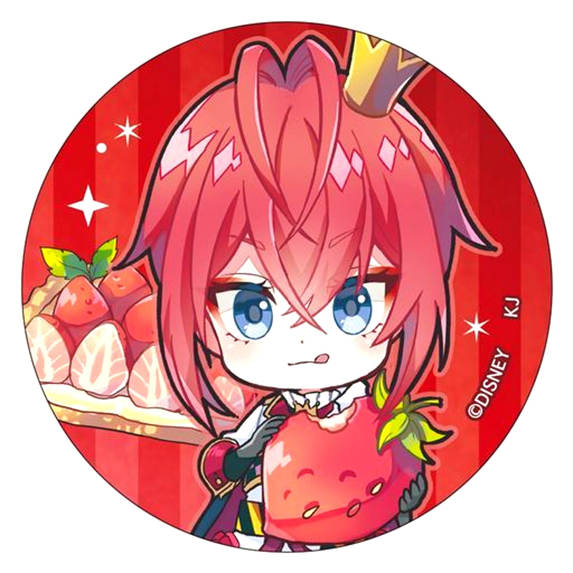 Riddle Rosehearts Disney Twisted-Wonderland Trading Button Chara Peco Vol. 1 [USED]