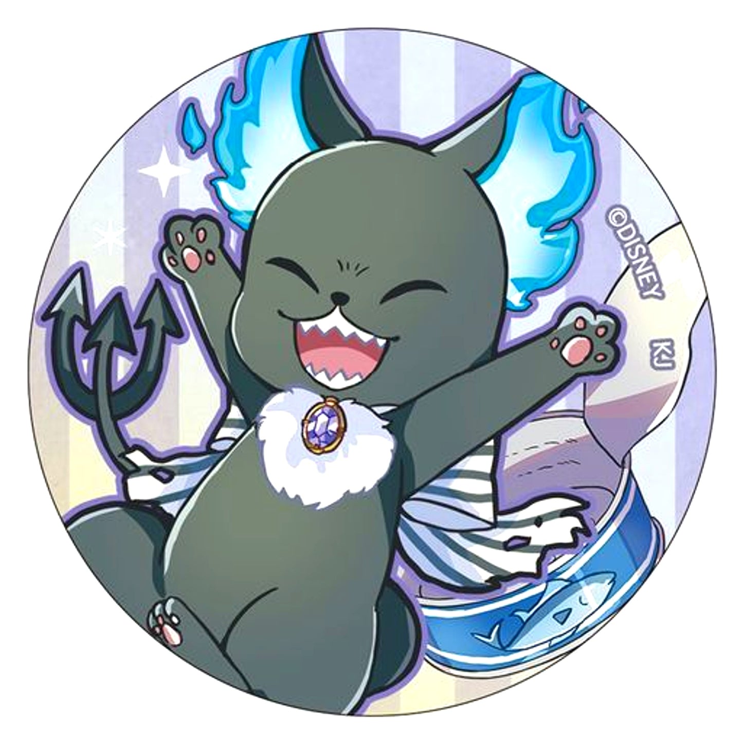 Grim Disney Twisted Wonderland Trading Button Chara Peco Vol. 1 [USED]