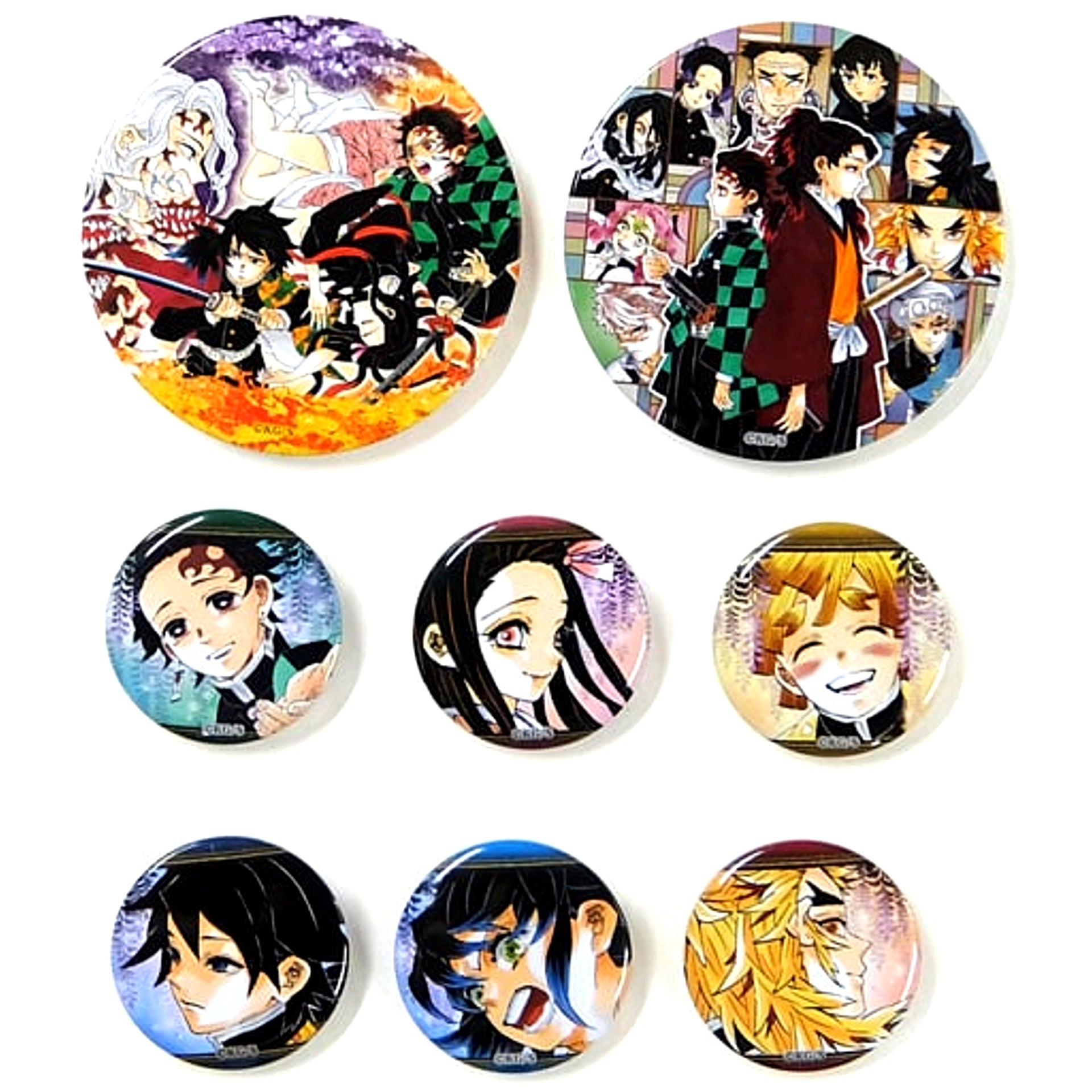 Group Demon Slayer: Kimetsu no Yaiba Button Comics Vol.22 Bundled Bonus [USED]