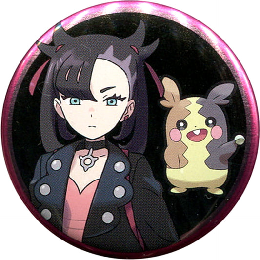 Pokemon Marnie Morpeko Can Badge Collection Galar Edition Pokemon Center Limited Buttons [USED]