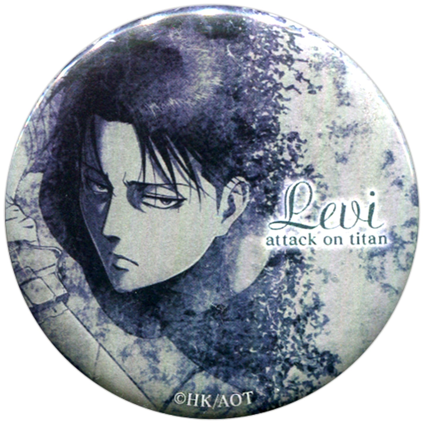 Levi Ackerman - Facing Left / Blade Attack on Titan Badge Collection Levi Ver. [USED]
