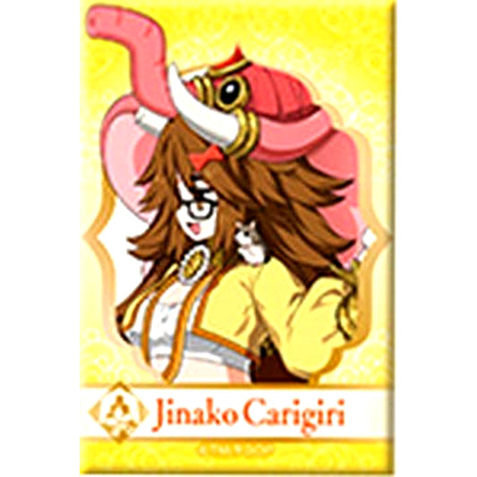 Fate/Grand Order Moon Cancer Jinako Carigiri Battle Chara Square Can Badge Vol.1 [USED]
