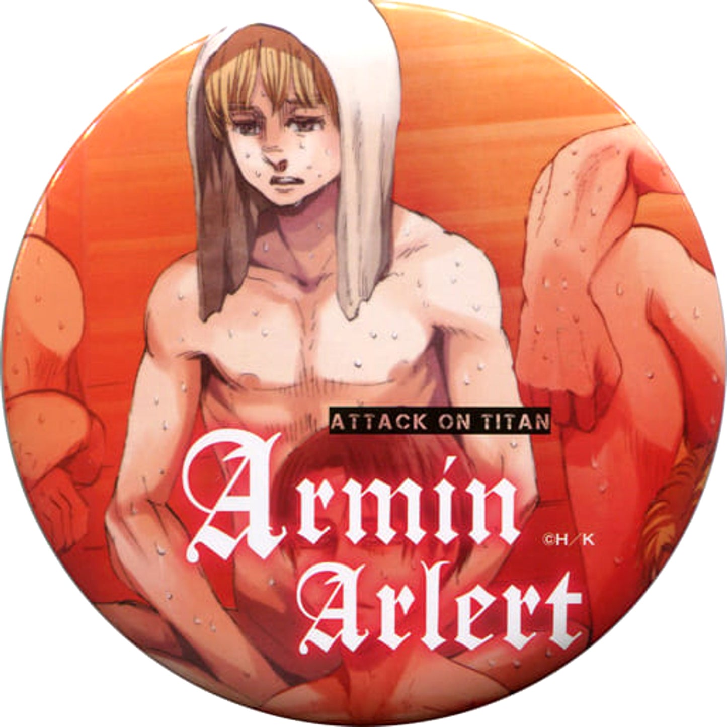 Armin Arlert Attack on Titan Special Button Bessatsu Shonen Magazine Limited October 2020 Issue Supplement [USED]
