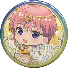 The Quintessential Quintuplets 2 Ichika Nakano Normal Blind Packaged Chibi Character Can Badge with Holo Rare Thousand And One Nights Story Ver. Thousand And One Nights in Atre Akihabara Limited Buttons [USED]