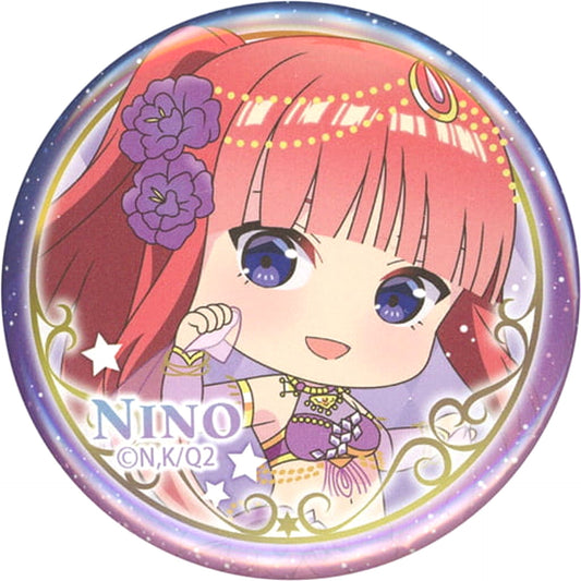 The Quintessential Quintuplets 2 Nino Nakano Normal Blind Packaged Chibi Character Can Badge with Holo Rare Thousand And One Nights Story Ver. Thousand And One Nights in Atre Akihabara Limited Buttons [USED]