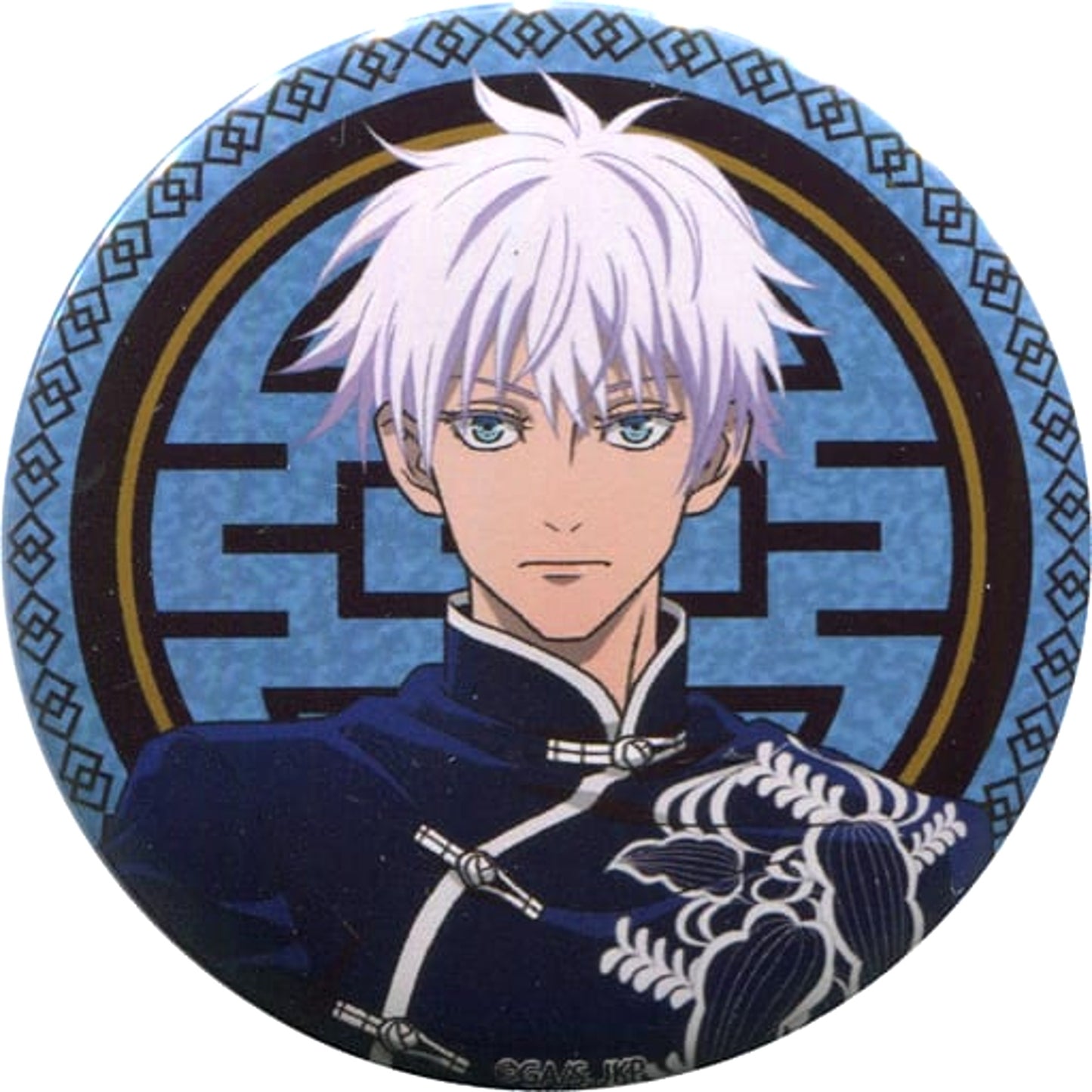 Satoru Gojo Unpainted Face Secret Jujutsu Kaisen Random Button Kung Fu Anime Broadcast Commemoration Fair in Tokyu Hands Limited [USED]