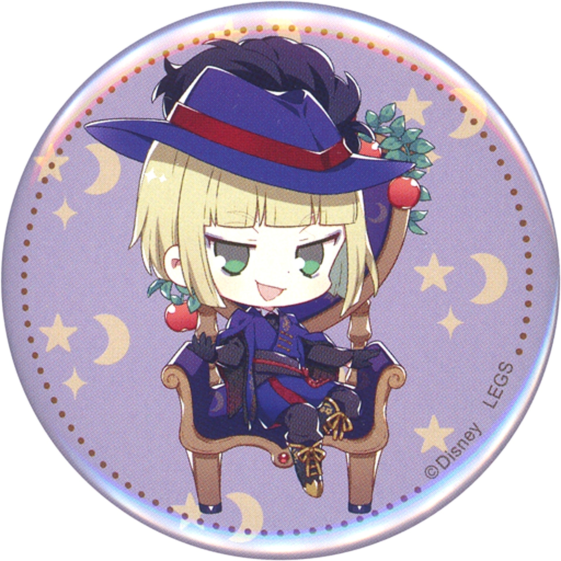 Rook Hunt Disney Twisted-Wonderland x OH MY CAFE Button Deformed Ver. [USED]