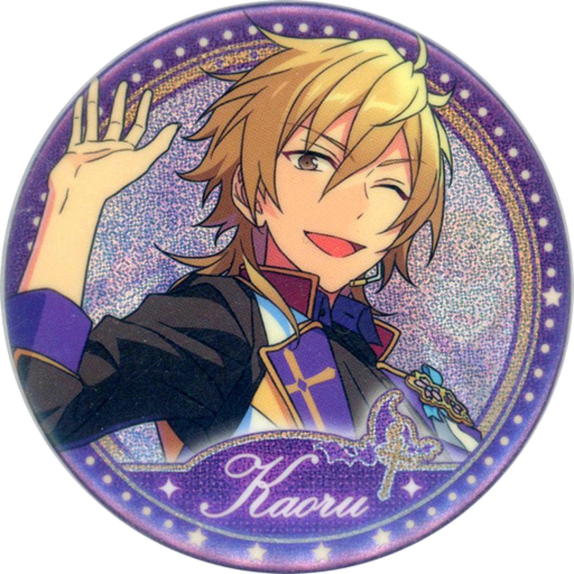Kaoru Hakaze Ensemble Stars! Curtain Call Badge B China Limited [USED]