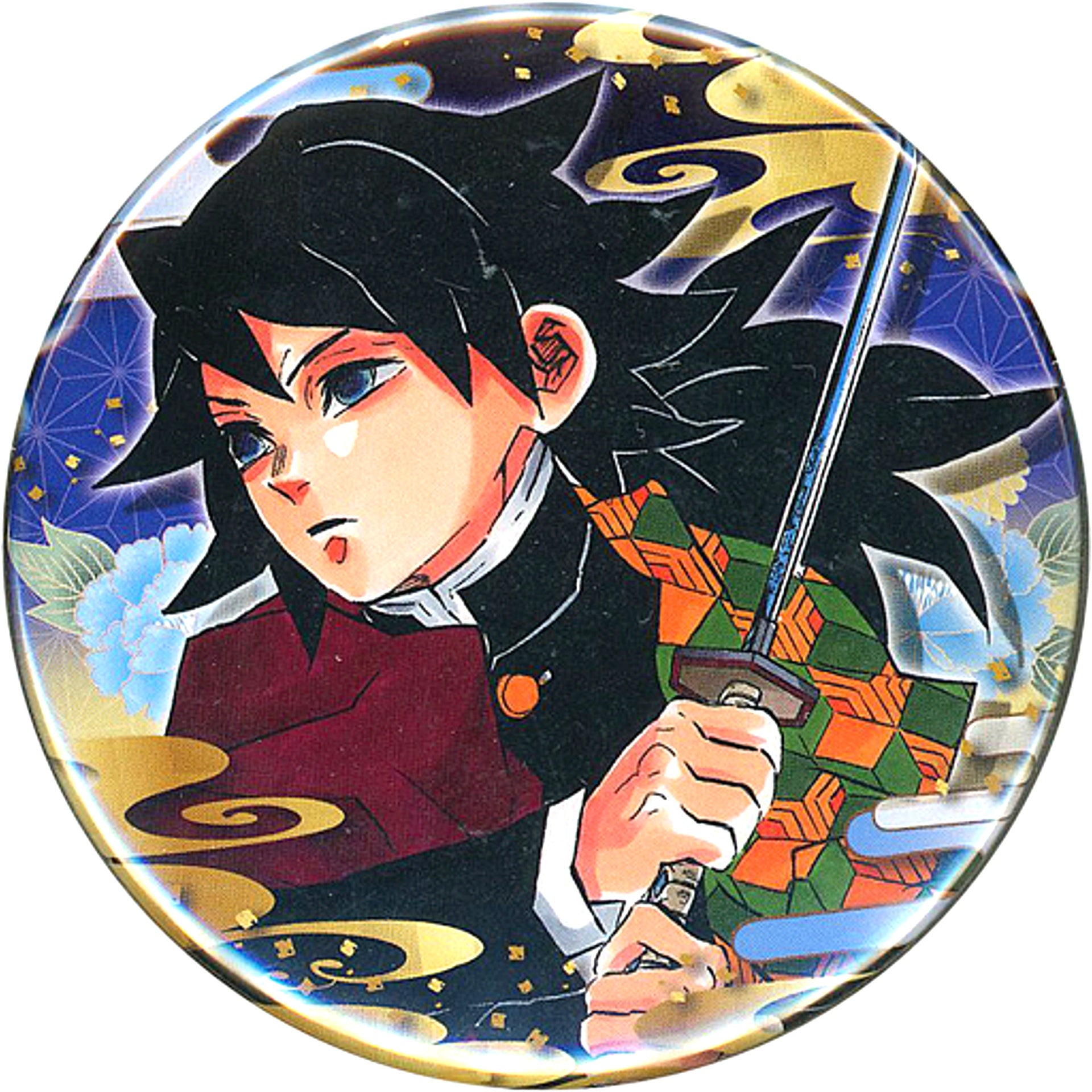 Giyu Tomioka Demon Slayer Kimetsu no Yaiba Collection Button Vol.5 [USED]