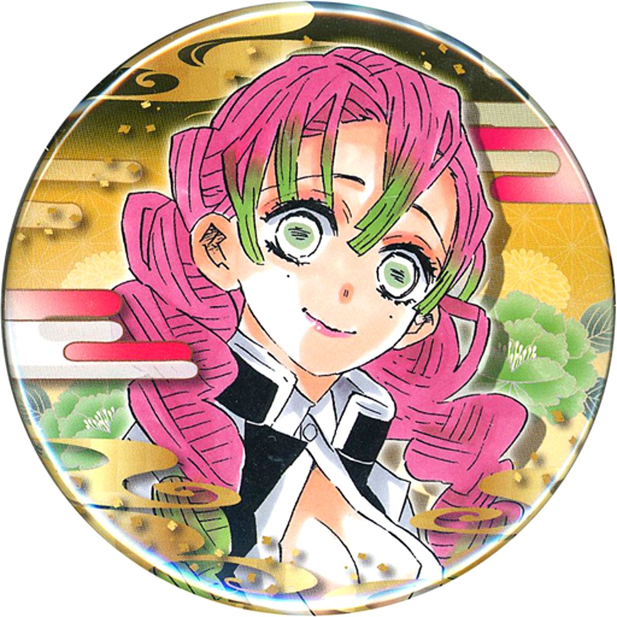 Mitsuri Kanroji Demon Slayer: Kimetsu no Yaiba Collection Button 5th Series [USED]