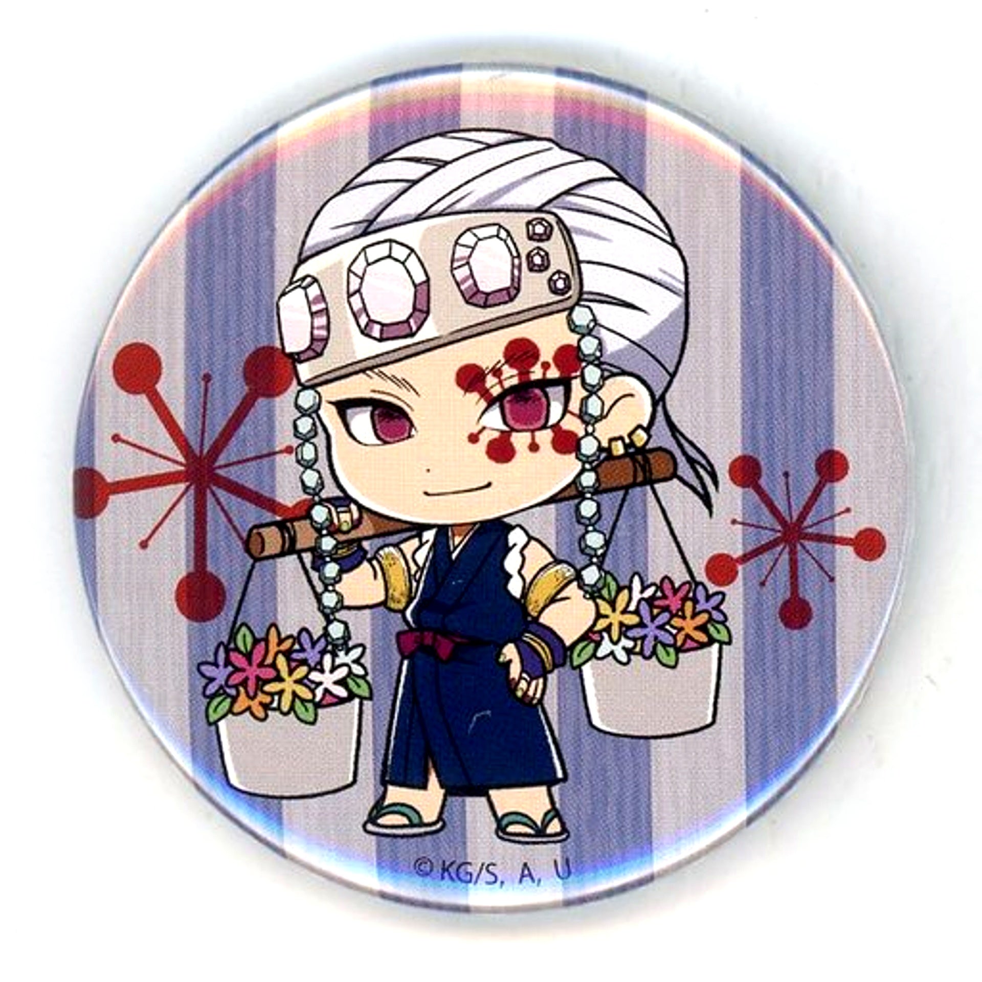 Tengen Uzui Demon Slayer Button Animate Limited Made-to-Order [USED]