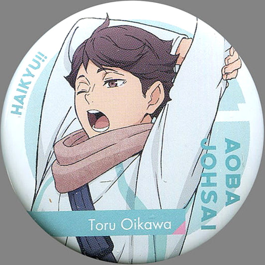 Haikyu!! Toru Oikawa Morning Trading Can Badge Fair Each Morning in animate Limited Buttons [USED]