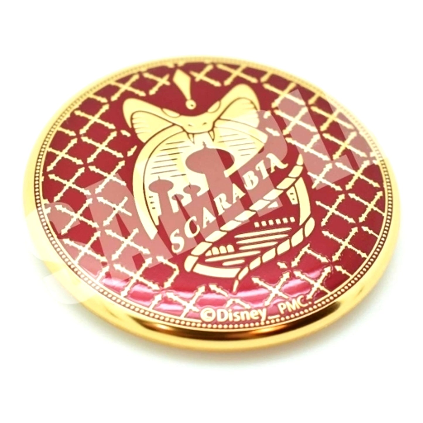 Scarabia Dorm Disney Twisted-Wonderland Trading Metal Button Dorm Emblem [USED]