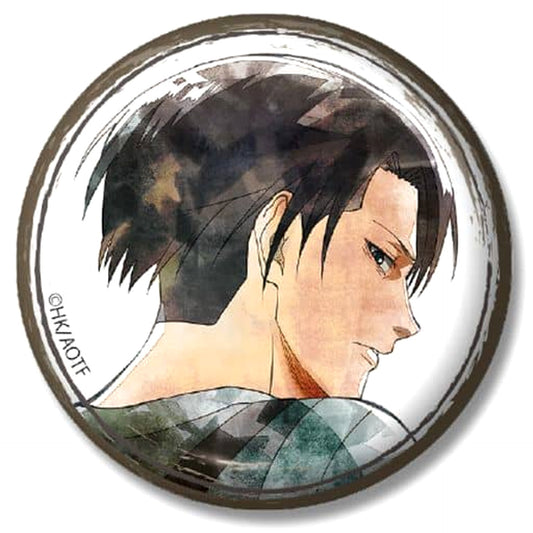 Attack on Titan Levi Ackerman F Art-Pic Character Badge Collection Levi Buttons [USED]