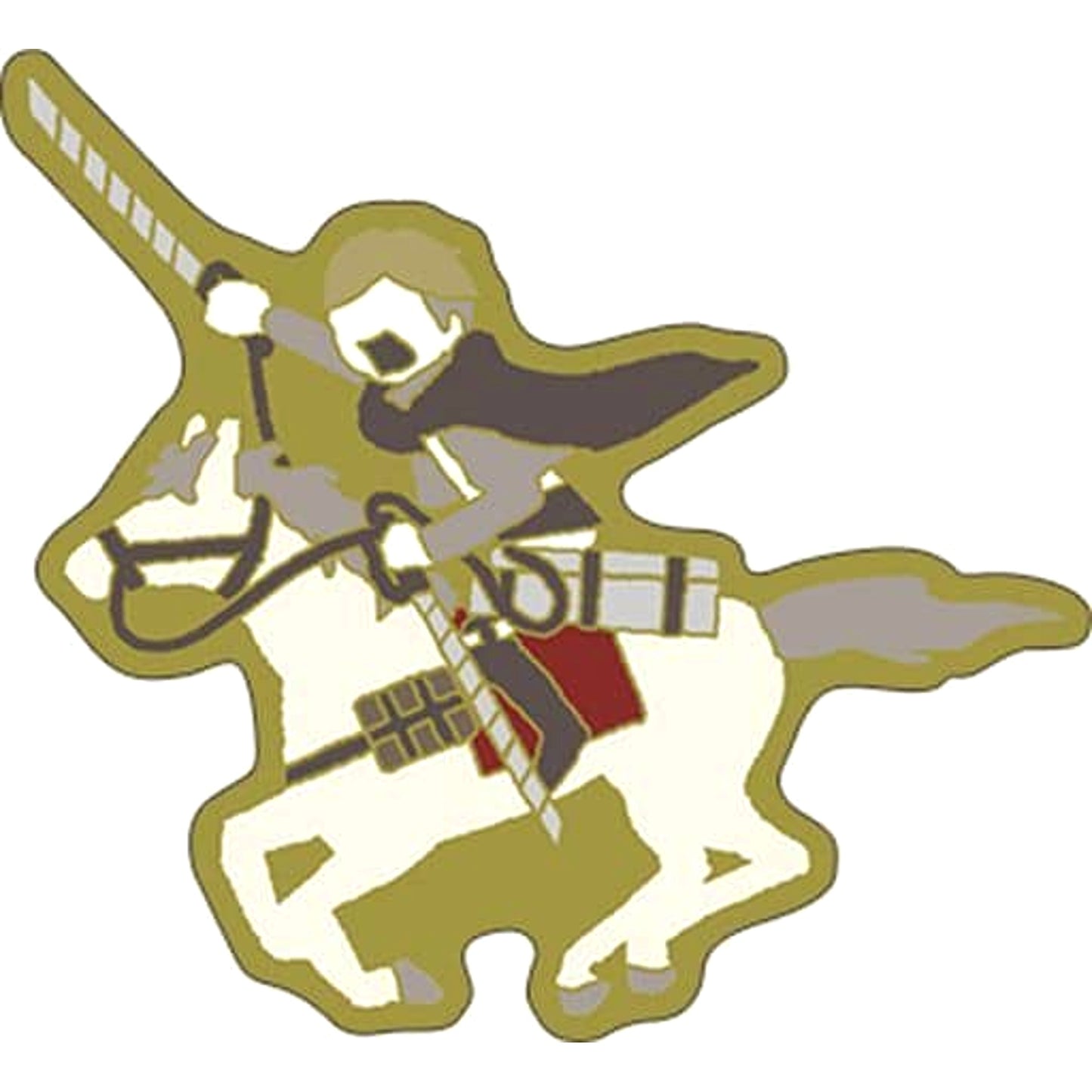 Erwin Smith Attack on Titan Yuru Palette Pins [USED]