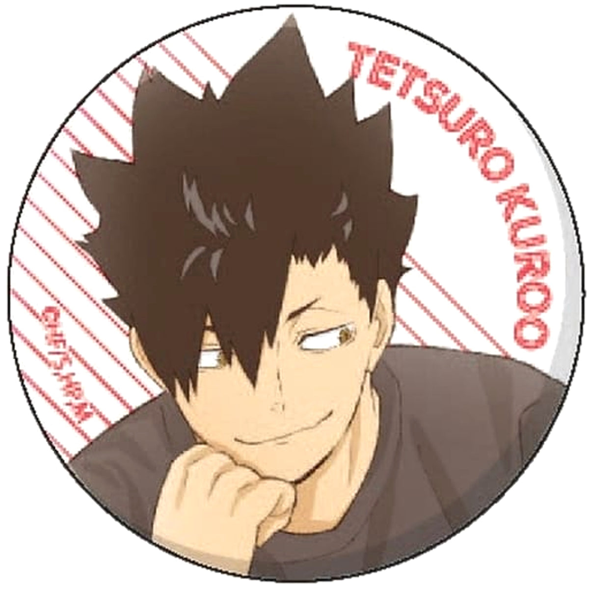 Haikyu!! Tetsuro Kuroo Can Badge Collection Buttons [USED]